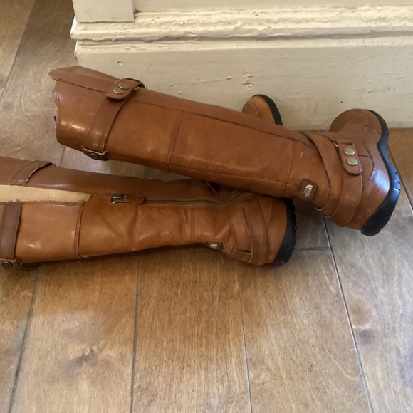 NORTH FACE leather boots size 8.5 - Picture 5 of 6